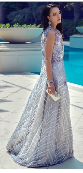 Beautiful Pakistani original brand mushq long dres - Picture 2 of 5